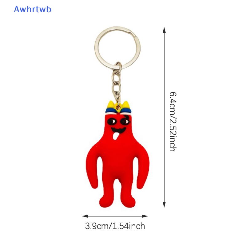 Awhrtwb Mới Móc Chìa Khóa PVC Garten of Bankban Đồ Chơi Nhồi Bông Cho Trẻ Mẫu Giáo Lớp Học Mẫu Giáo