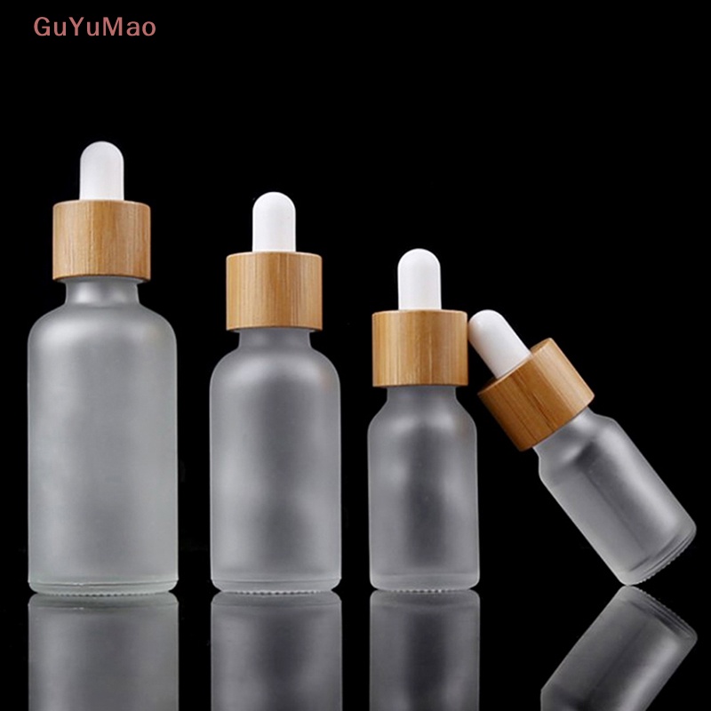 Bình Nhỏ Giọt Bằng Thủy Tinh Rỗng Có Nắp Bằng Gỗ 5ml - 100ml PRTA
