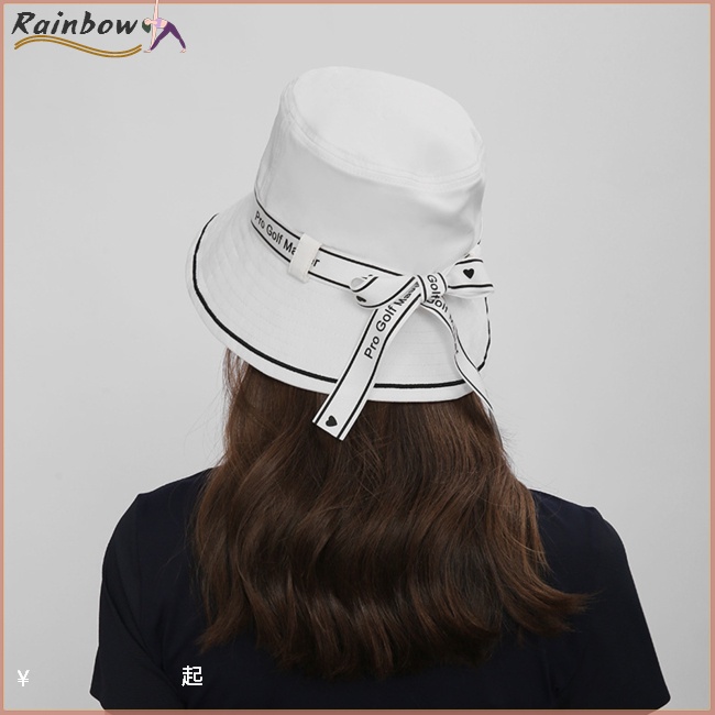 Mũ Bucket Chống Nắng Pgm Thắt Nơ Thời Trang Mùa Hè Cho Nữ