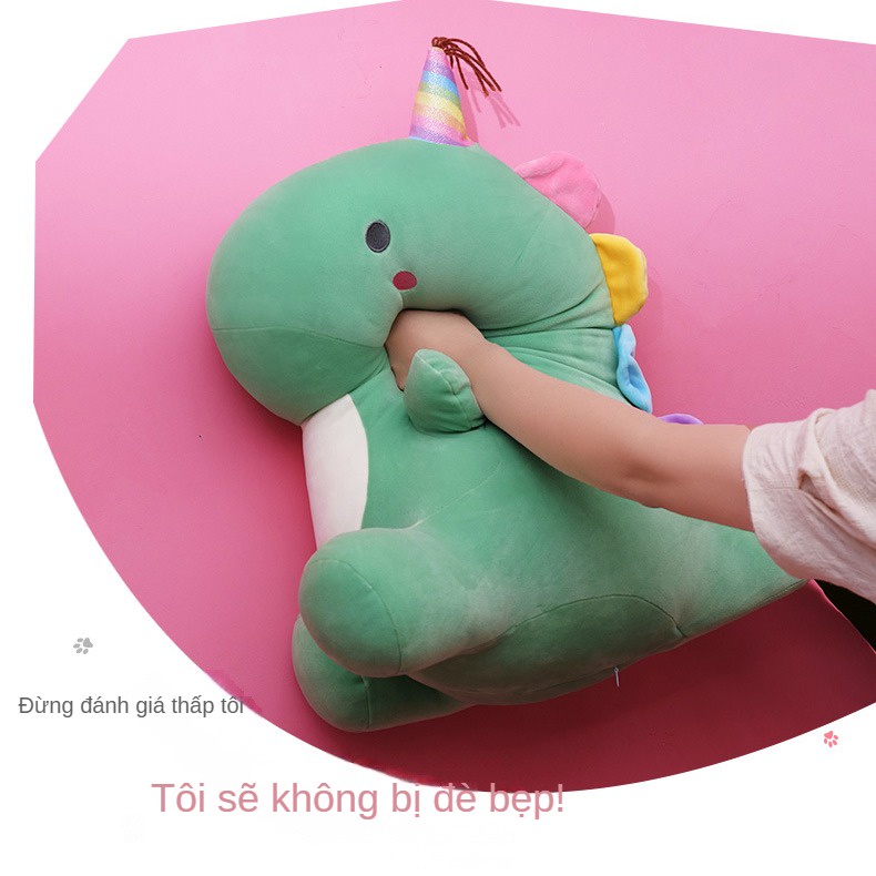 Thú Nhồi Bông Hình Khủng Long Dễ Thương Cho Bé