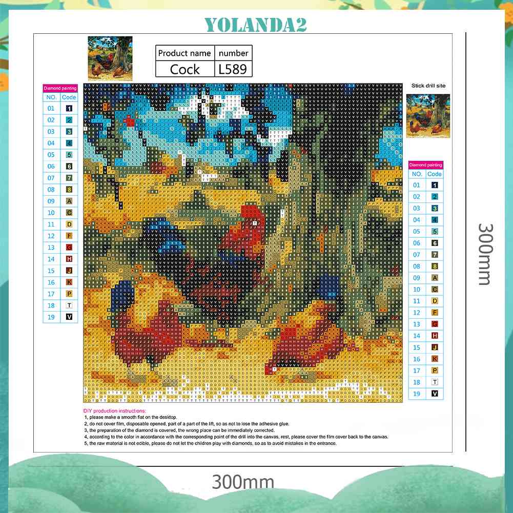 Tranh Đính Đá Kim Cương Toàn Bộ 5D DIY Hình Vẽ Làng Quê