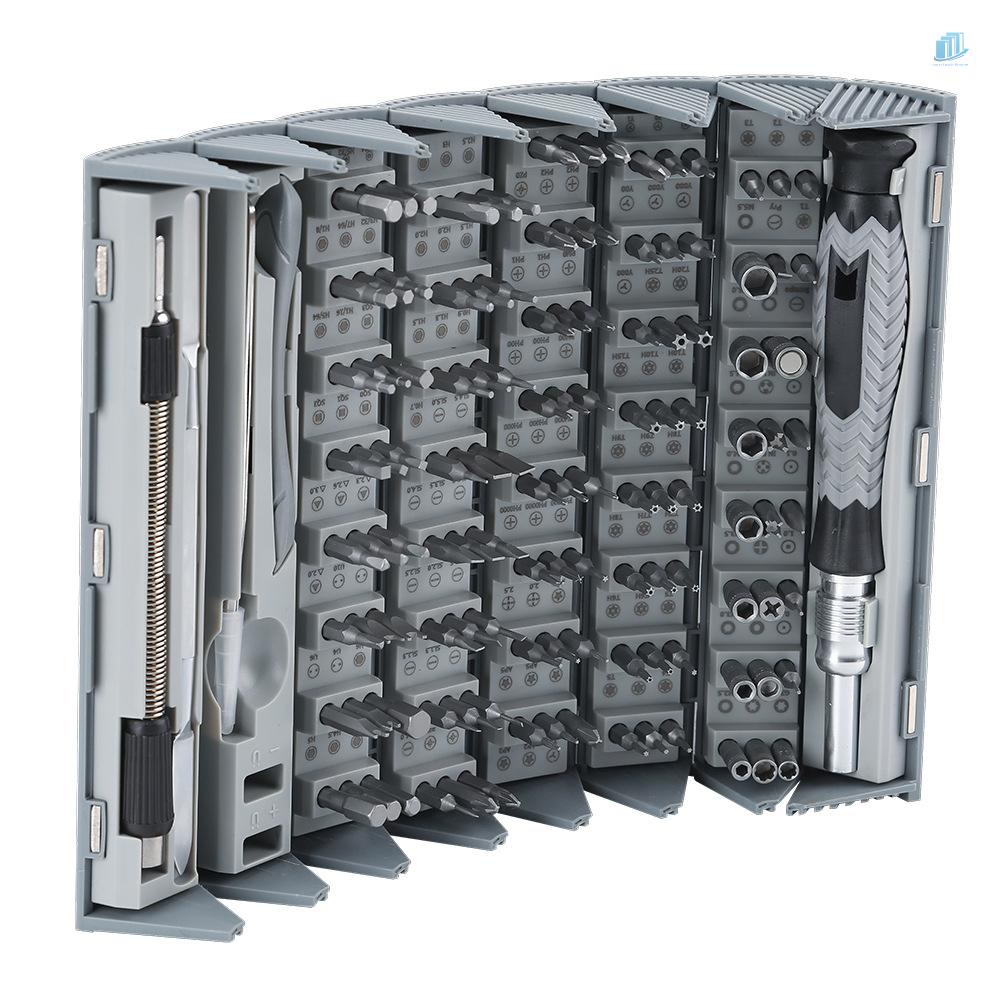 Bộ Tua Vít 126 Món Sửa Chữa Điện Thoại / Máy Tính Kèm 120 Đầu Tuốc Nơ Vít Từ Tính Mạnh Mẽ Đa Năng s2mwvn