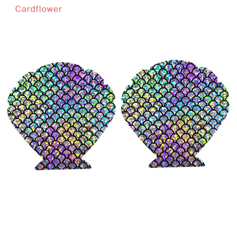 1 Cặp Miếng Dán Ngực Siêu Mỏng Màu Laser Thoáng Khí Dùng Dụng Ở Ngực