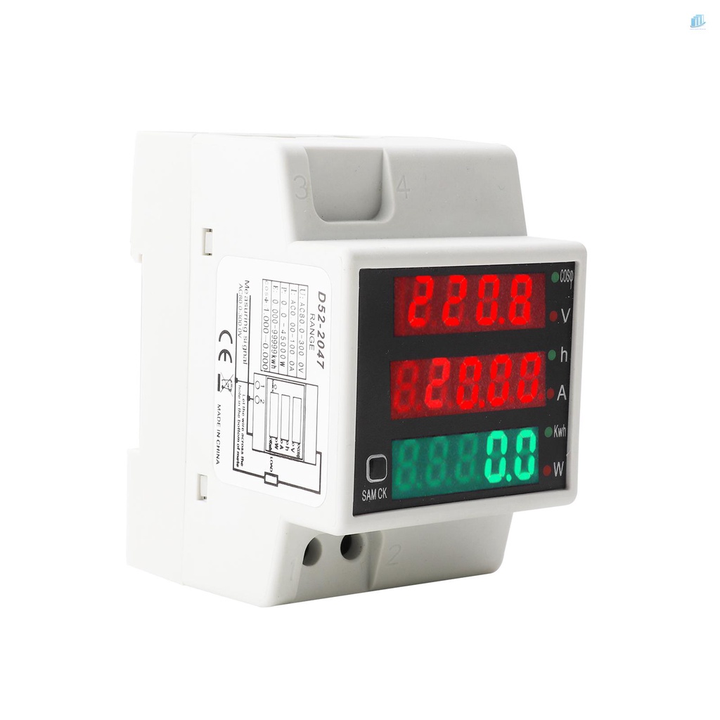 Đồng Hồ Đo Điện Áp Kỹ Thuật Số Đa Năng AC80-300V 100A (s2mwvn)