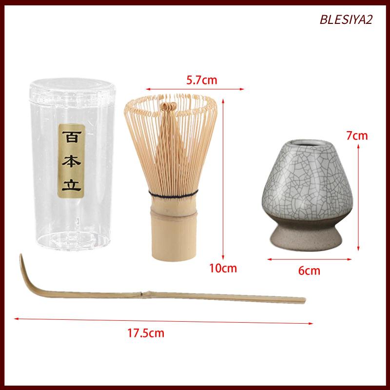 [Blesiya2] Bộ Giá Đỡ Dụng Cụ Pha Trà Bằng Gốm Matcha Cho Phòng Trà / Tiệc Tùng