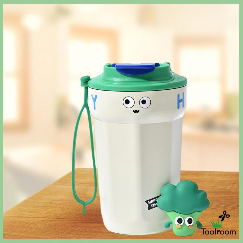 Bình Nước Giữ Nhiệt 450ml Có Nắp Đậy Tiện Dụng Mang Theo Du Lịch / Dã Ngoại