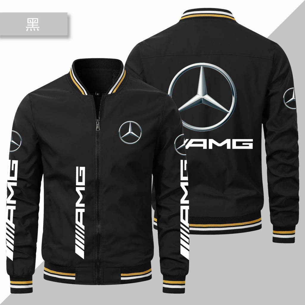 Áo Khoác Thể Thao In LOGO Mercedes-benz 2023 Phong Cách Mới Cho Nam
