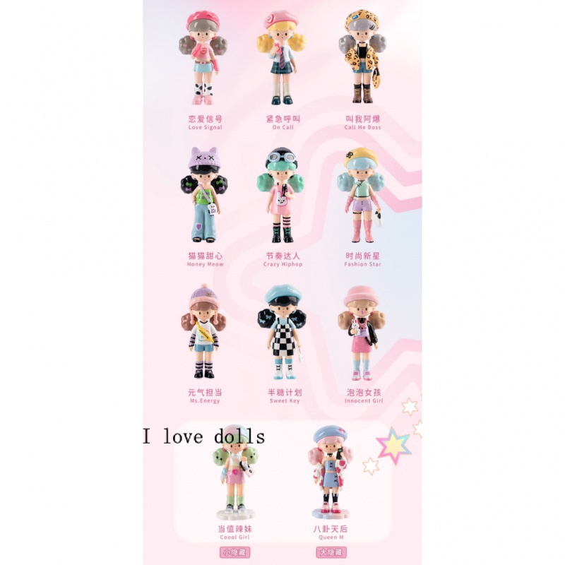 Mô Hình Nhân Vật molinta Sister Gossip Club Dễ Thương