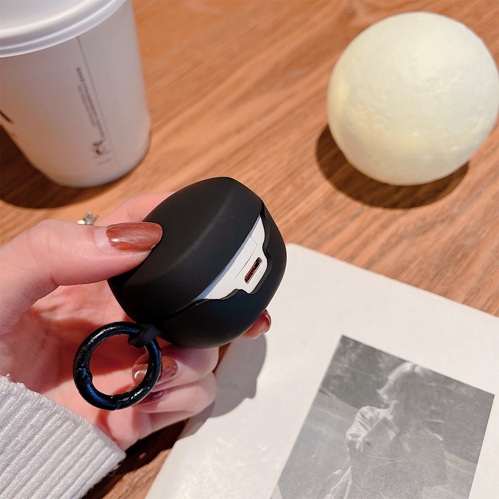 Vỏ Bảo Vệ Hộp Sạc Tai Nghe Không Dây Bluetooth Baseus Bowie WM02 plus / WM02 + TWS Bằng Silicon Mềm Màu Trơn