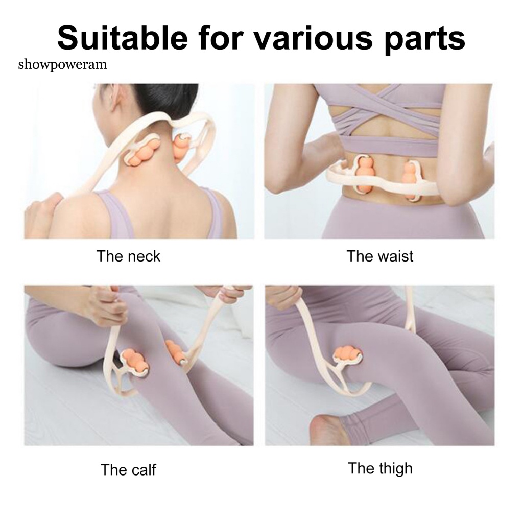 Bóng Kẹp Mát Xa Cổ Nhiều Màu Sắc Tiện Dụng