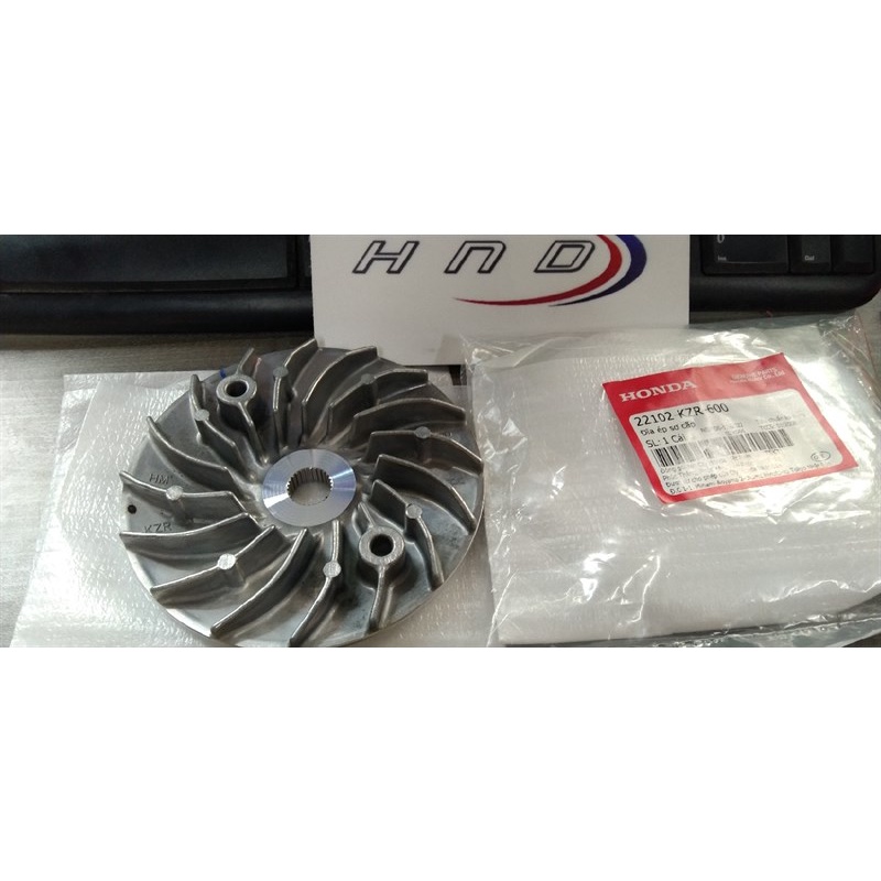 Cánh quạt nhôm nồi trước xe ga honda ab 125 / lead 125 / sh mode ( 22102kzr600 )