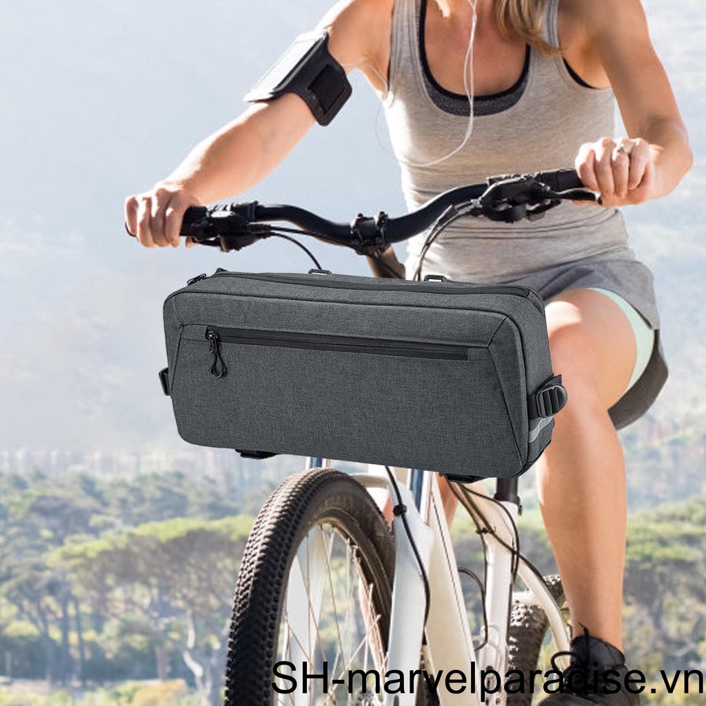 Túi Đeo Chéo Sức Chứa Lớn Thiết Kế Phản Quang Gắn Khung Xe Đạp MTB