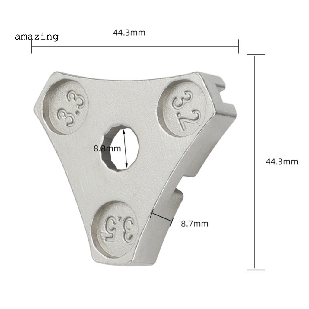 Cờ Lê Tam Giác Bằng Thép Carbon Chuyên Dụng Cho Sửa Chữa Xe Đạp Leo Núi