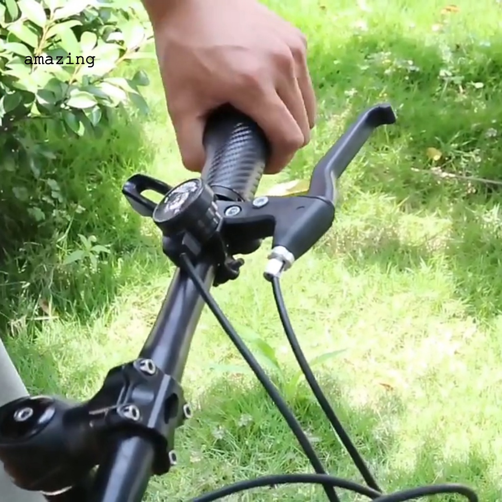 1 Bộ Vỏ Bọc Tay Lái Xe Đạp Giả Da Họa Tiết Sợi Carbon