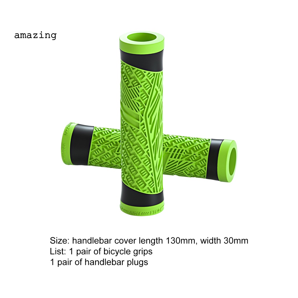 1 Cặp Vỏ Bọc Tay Lái Xe Đạp Gọn Nhẹ Chống Trượt