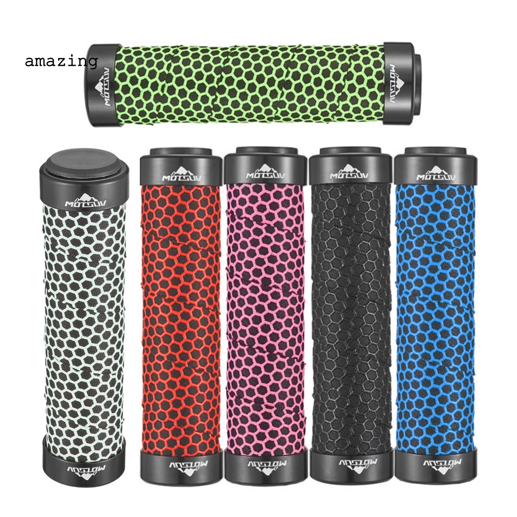 1 Cặp Đệm Silicone Gắn Tay Lái Xe Đạp Leo Núi Tiện Dụng