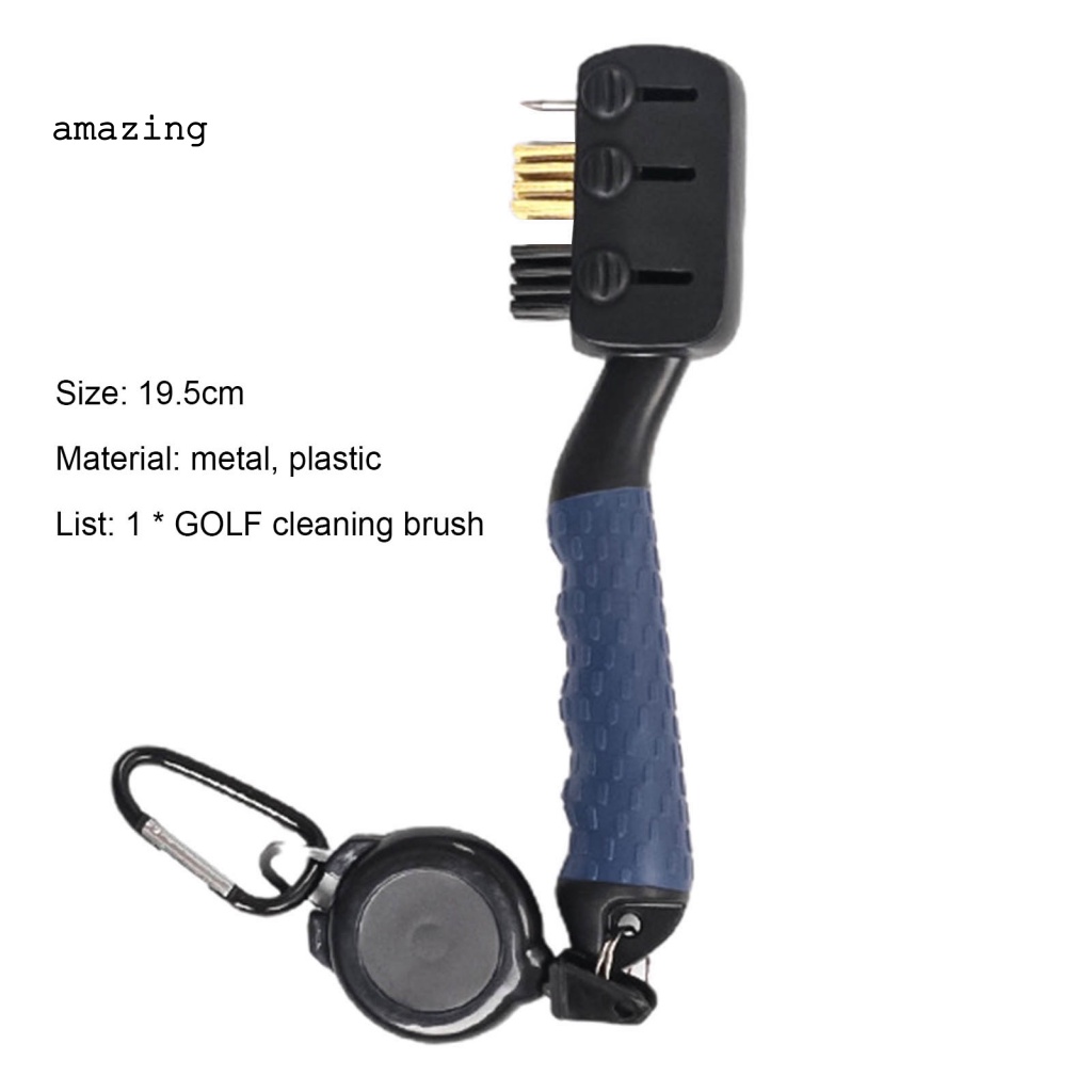 Bàn Chải Vệ Sinh Gậy Đánh Golf 3 Trong 1 Siêu Bền Dễ Sử Dụng