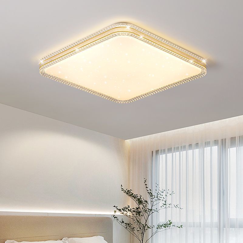 Ultra Đèn Trần led Siêu Mỏng Điều Khiển Bằng Giọng Nói Thông Minh Sáng Tạo