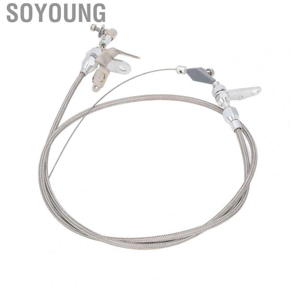 Soyoung Car Kickdown Cable  Durable Throttle Wire High Strength  for 727 Transmissions