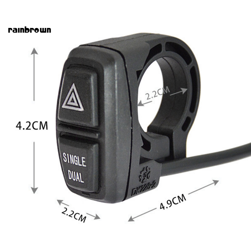 Công Tắc Gắn Tay Lái Xe Đạp Điện / ATVs 2 Trong 1