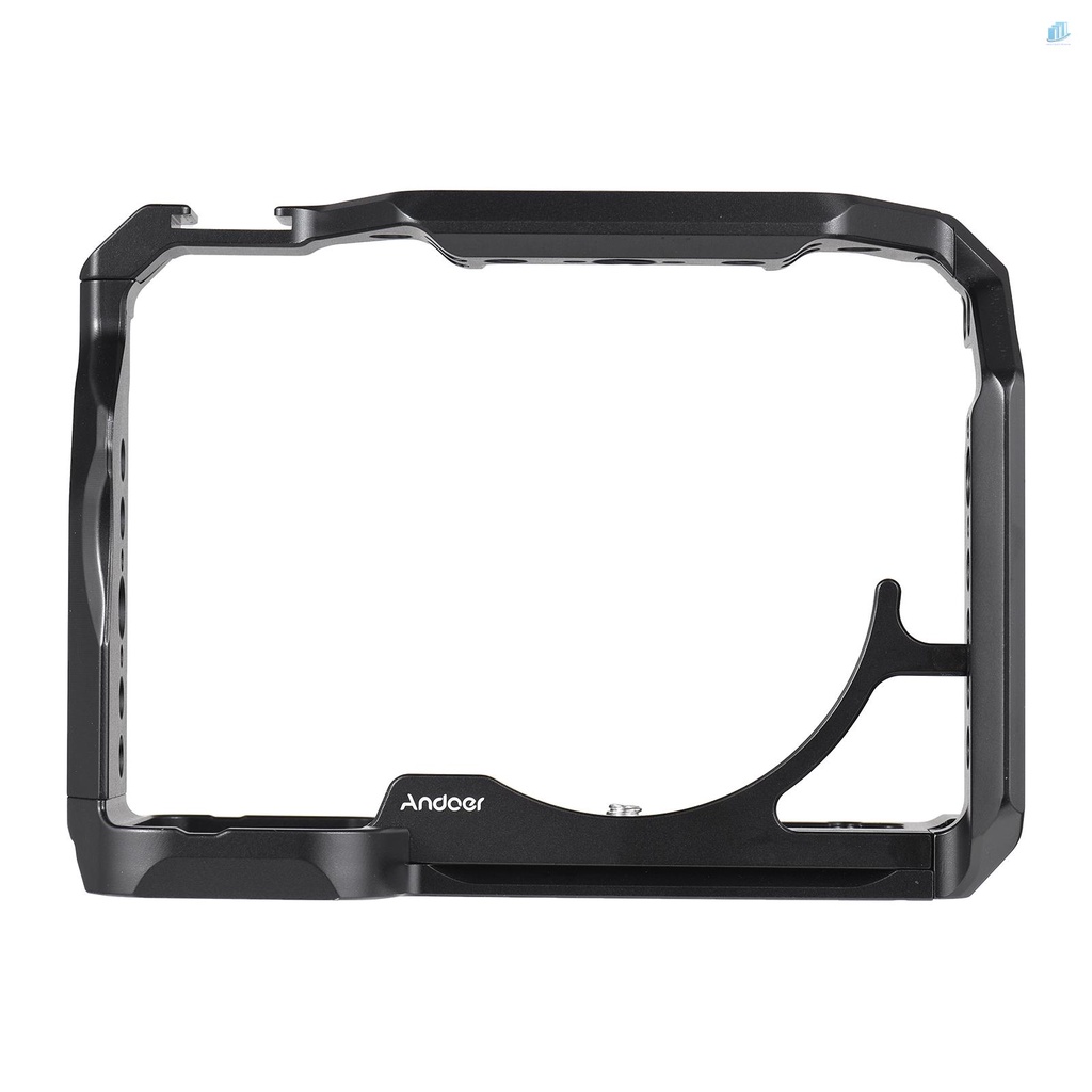 Khung Máy Ảnh Andoer Bằng Hợp Kim Nhôm Với Ốc Vít 1 / 4 Inch Thay Thế Chuyên Dụng Cho A7IV / A7M4 / A1 / A7R4 / A7S3