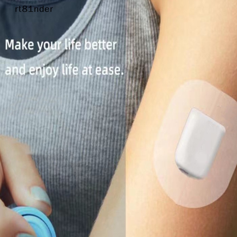 Bộ 10 Miếng Dán Cảm Biến Trong Suốt Chống Thấm Nước CGM