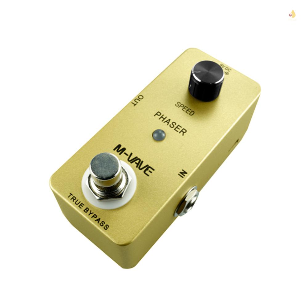 Bàn Đạp Hiệu Ứng Đàn Guitar Điện Bằng Hợp Kim Kẽm M-Bave PHASER Analog Phase
