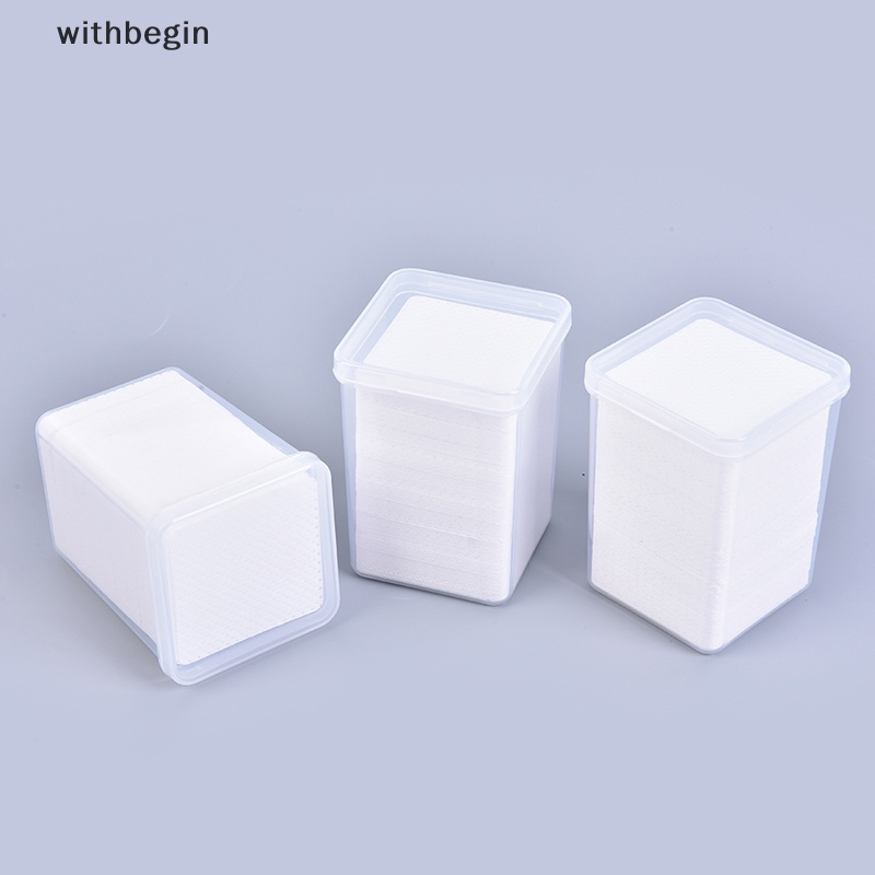 Hộp 200 Miếng Bông Tẩy Sơn Móng Tay Mềm Mại Tiện Dụng