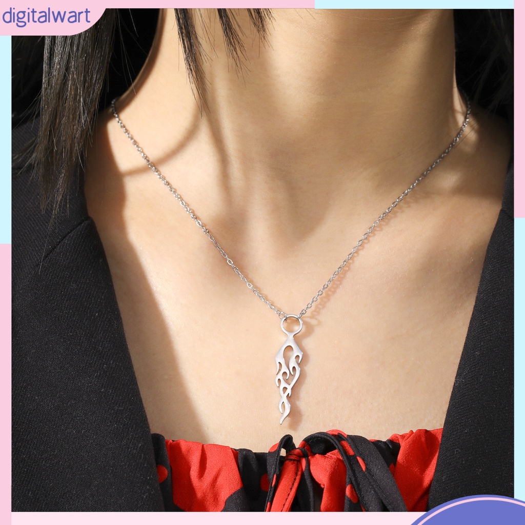 Vòng cổ Mặt Rỗng Màu Sắc Trơn Đơn Giản Cho Nữ