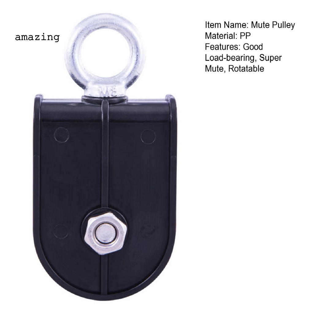 Ròng Rọc Kéo Đa Năng Xoay 360 Độ Chống Trượt Không Gây Tiếng Ồn