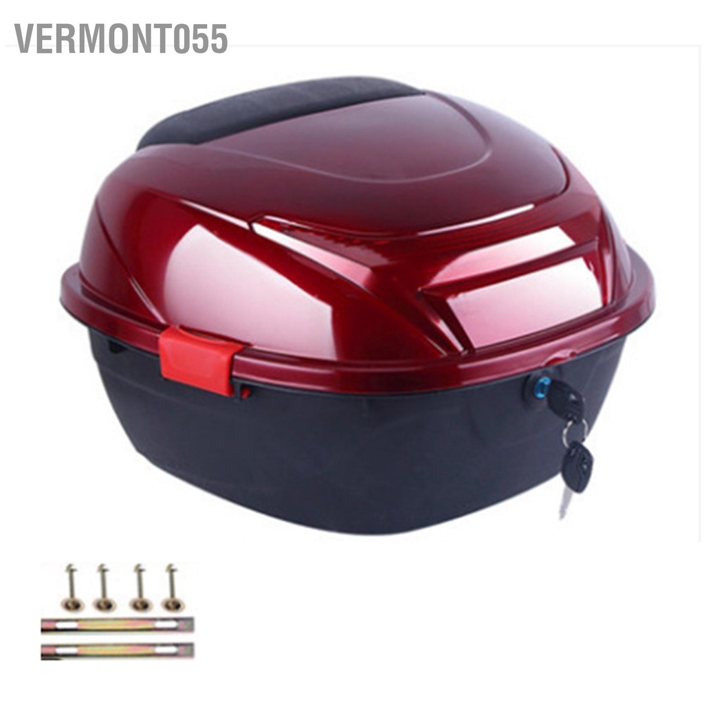 Vermont055 Xe Máy Phía Sau Hộp Mũ Bảo Hiểm Hành Lý Đầu Dung Lượng Lớn Đa Năng Cho Electromobile