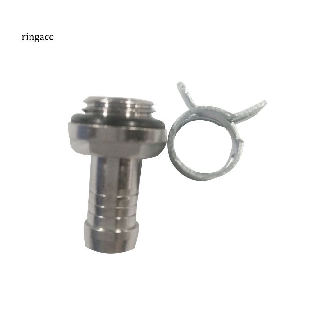 Bộ Tản Nhiệt Nước Làm Mát Bằng Chromed DEL Kích Thước 3 / 8inch ID Turbing G1 / 4