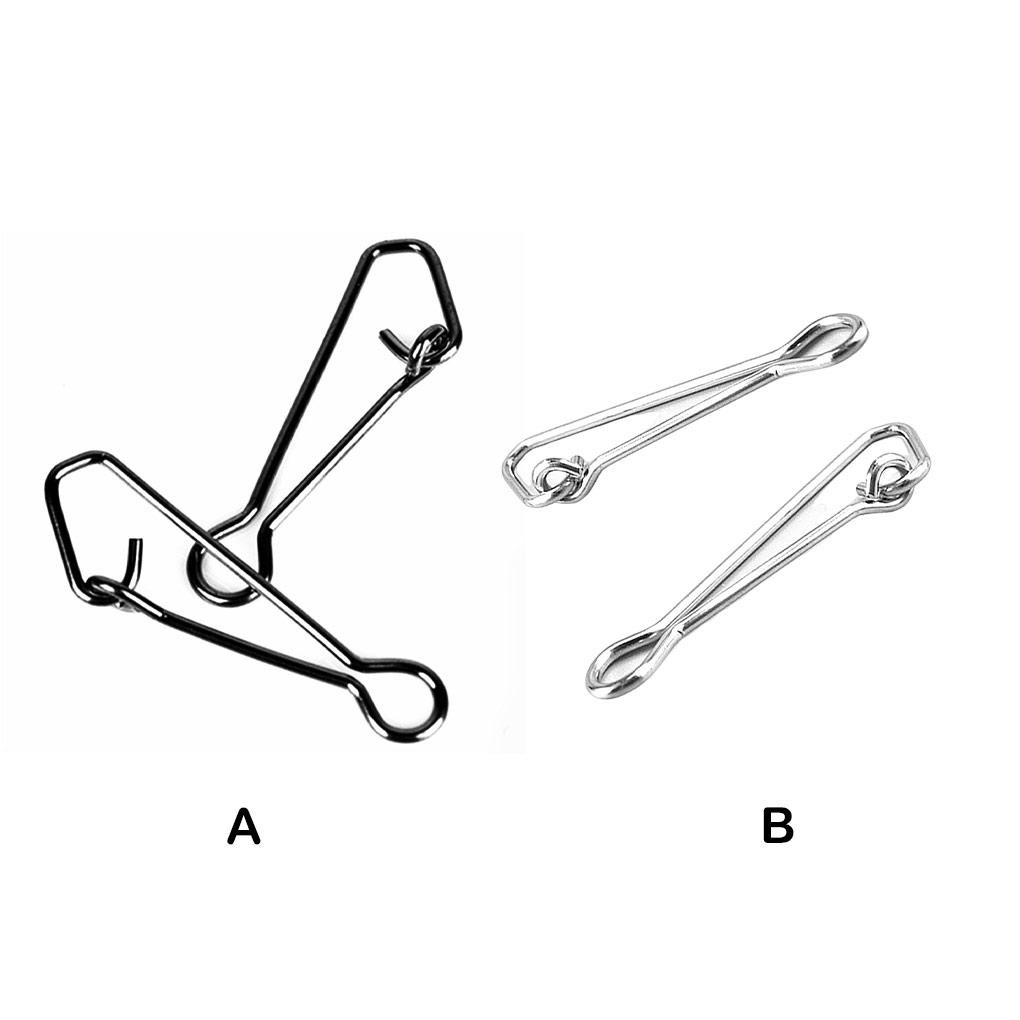 Set 100 Kẹp Nối Dây Câu Cá Chuyên Dụng