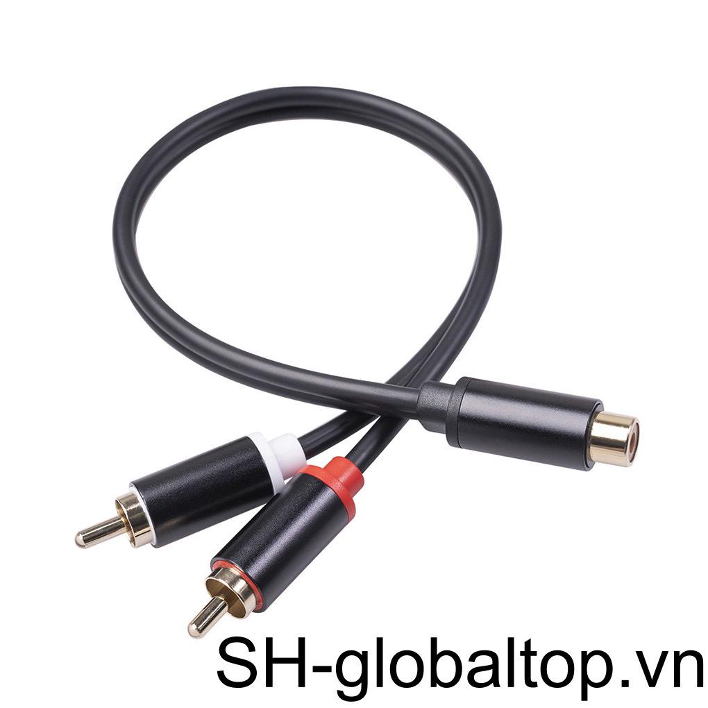 Cáp Mở RộNg 1m 4 ĐầU CắM Sang Lỗ CắM Cho TV 3D