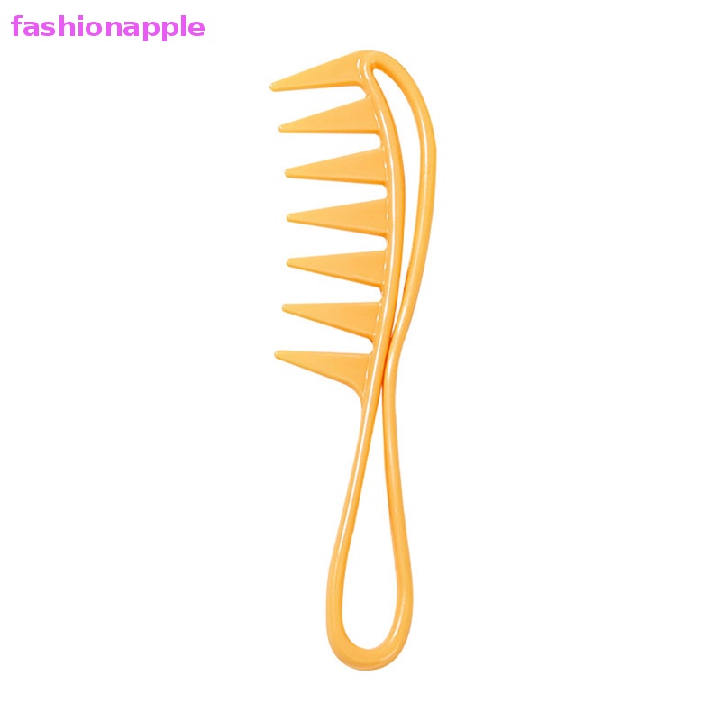 Lược Nhựa Chải Tóc Xoăn Răng Thưa Chuyên Dụng Cho Salon