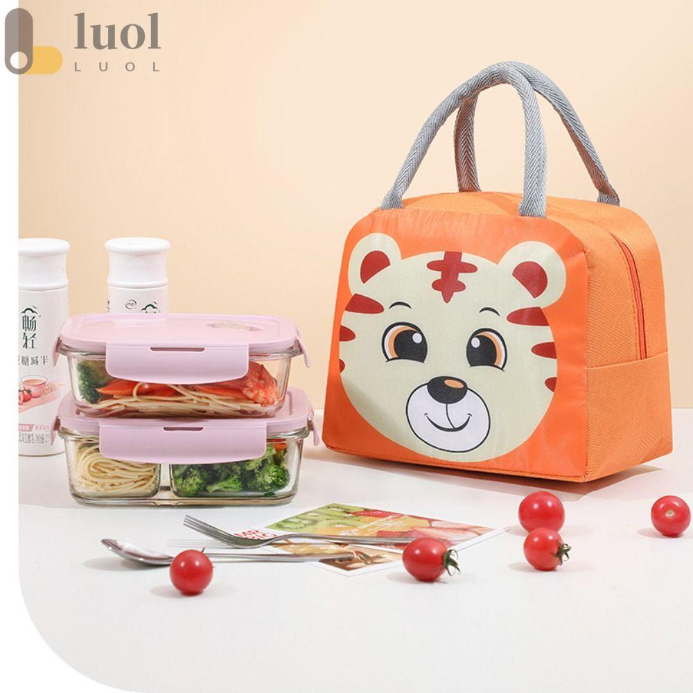 Túi Ăn Trưa LUOL Mới Cách Nhiệt Người Lớn Có Thể Tái Sử Dụng