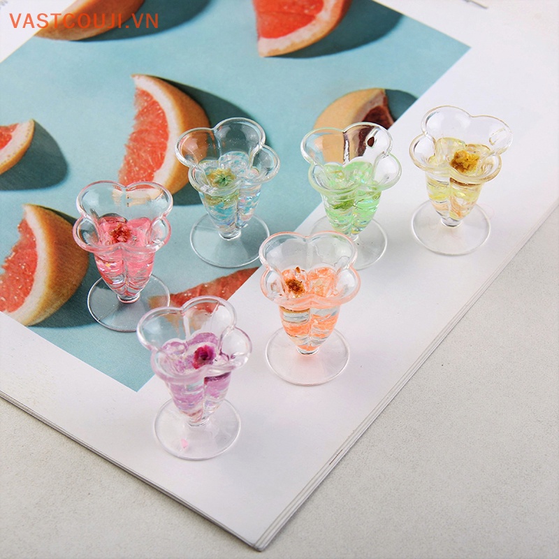 Bộ 2 Miếng Dán Trang Trí Điện Thoại / Tủ Lạnh Hình Bông Hoa Mini Bằng Resin Màu Dạ Quang DIY