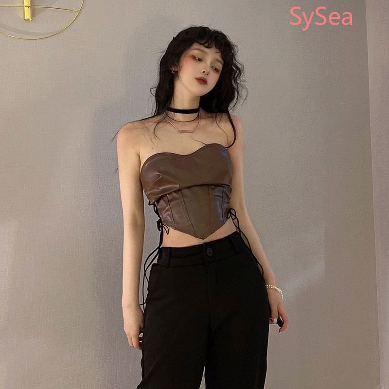 Áo Hai Dây Thiết Kế Không Đồng Đều Quyến Rũ Thời Trang Mùa Hè Dành Cho