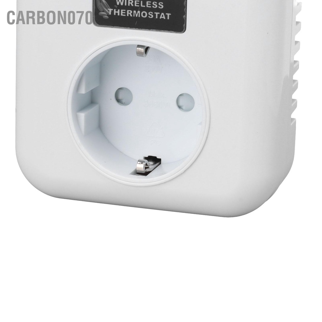 Carbon070 Thông Minh WiFi Bình Giữ Nhiệt Cắm Ổ Điện Không Dây Có Thể Lập Trình Bộ Điều Khiển Độ Với Ứng Dụng Từ Xa Phích Châu Âu 220V