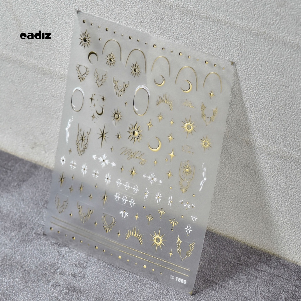 Miếng Dán Trang Trí Móng Tay Nghệ Thuật Siêu Mỏng Họa Tiết Sáng Tạo