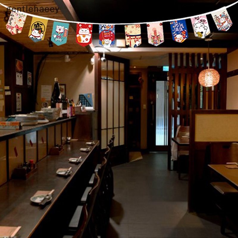 Dây Treo Trang Trí Sushi / Nhà Hàng Hình Mèo May Mắn Phong Cách Nhật Bản