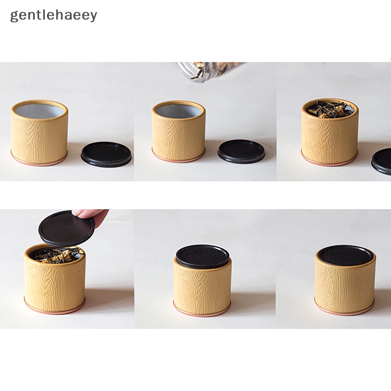 Ống Giấy Tròn Đựng Trà / Kẹo / Thực Phẩm Dùng Một Lần Tiện Lợi