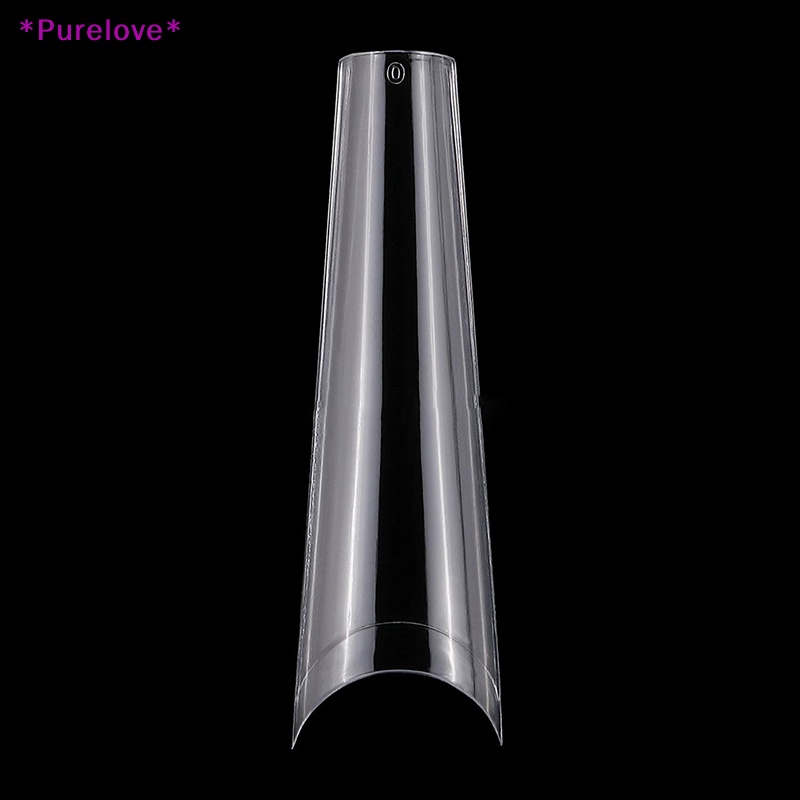 Set 120 Móng Tay Giả Dáng Cong Dài Trang Trí Nghệ Thuật Cho Nữ Mới