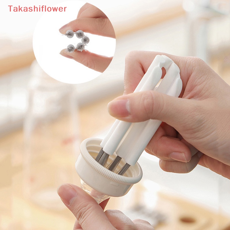 Bàn Chải Vệ Sinh Khe Hở Nắp Đậy Cốc Có Thể Uốn Cong Cho Nhà Bếp