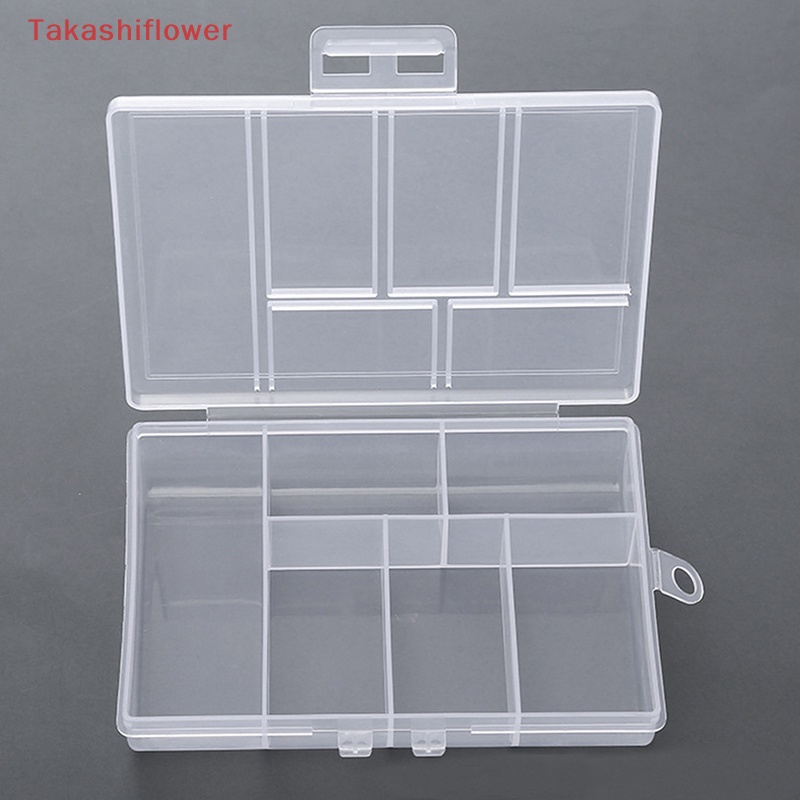 Hộp Đựng Hạt 6 Ngăn Trong Suốt Tiện Dụng Ốp