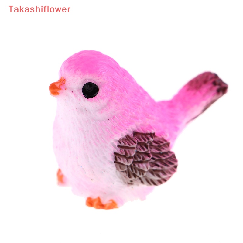 Set 4 Đồ trang trí Chim Ruồi Hoạt Hình Nhiều Màu Sắc Trang Trí Tiểu Cảnh