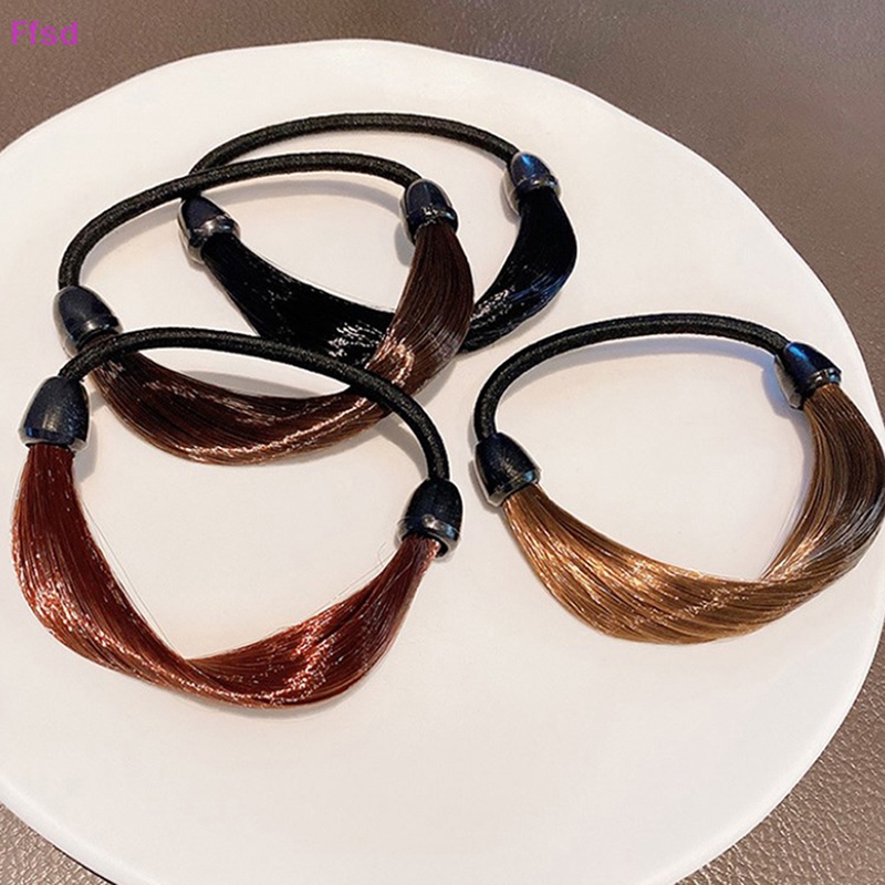 {Ffsd} Dây Buộc Tóc Đuôi Ngựa Cao Su Bện Đuôi Heo Phong Cách Hàn Quốc Thời Trang Dành Cho Bạn Nữ * Hàng Bán Chạy *