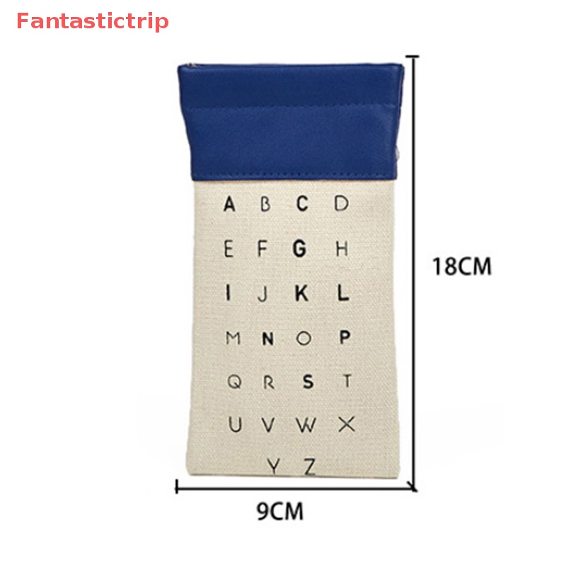 Túi Đựng Mắt Kính Bằng Vải Bạt Dày Mềm Mại Thời Trang Dành Cho Nam Nữ