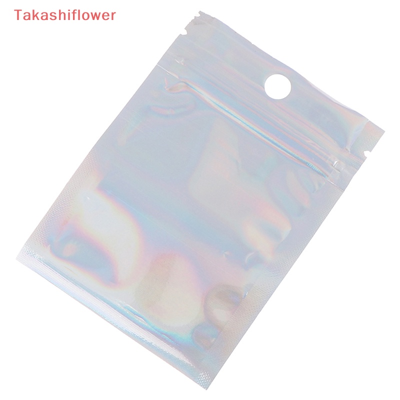 Set 10 Túi Zip Lá Nhôm Trong Suốt Đựng Trang Sức Tiện Dụng