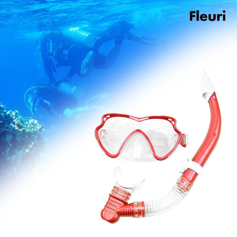 Bộ Ống Thở Dễ Thở Chuyên Dụng Cho Môn Thể Thao Dưới Nước